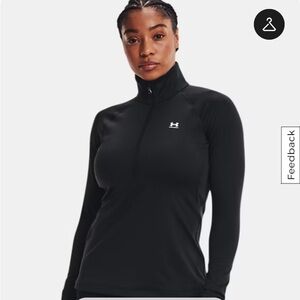 Under Amour NWT Cold Gear Authentics 1/2 Zip